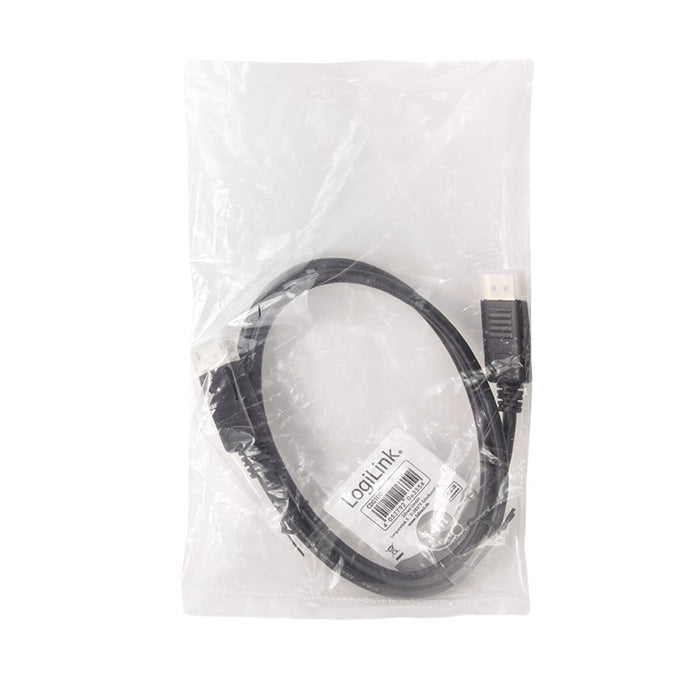 EAN 4052792063554 - LogiLink CD0100 cable DisplayPort 1 m Negro imagen 5