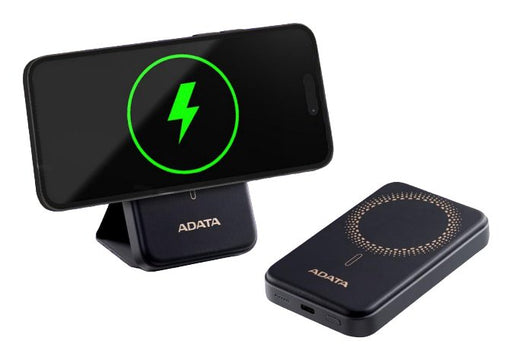 EAN 4711085945983 - ADATA PR050-11BK batería externa Polímero de litio 5000 mAh Cargador inalámbrico Negro imagen 1