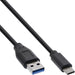 EAN 4043718275526 - InLine 35717 cable USB USB 3.2 Gen 2 (3.1 Gen 2) 0,3 m USB A USB C Negro imagen 1