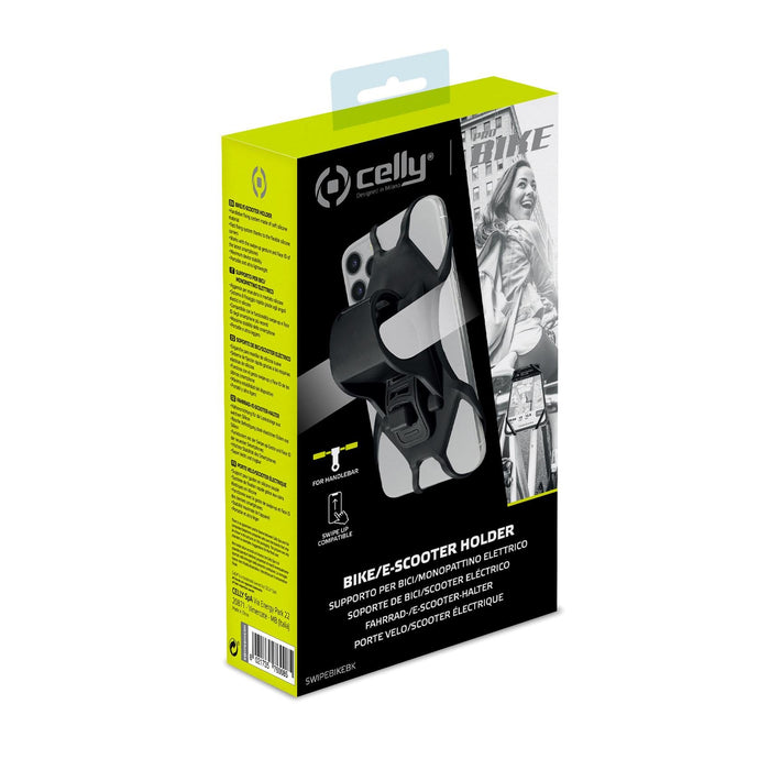 EAN 8021735760085 - Celly Swipe Bike Soporte pasivo Teléfono móvil/smartphone Negro imagen 5