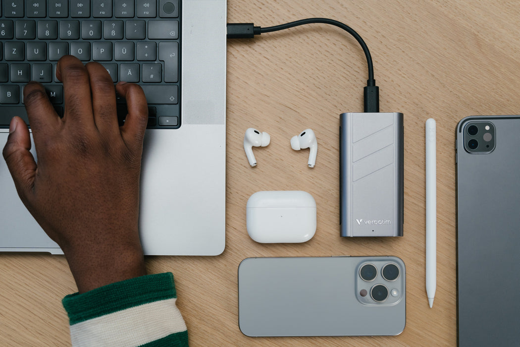 EAN 0023942320234 - Verbatim TurboMetal SSD USB4 4TB USB Tipo C USB4 Gen 2x2 Plata imagen 7