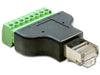 EAN 4043619653898 - DeLOCK 65389 cambiador de género para cable RJ45 8p Negro, Verde imagen 1
