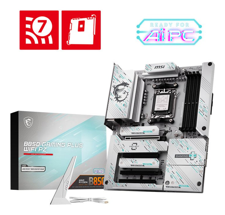 EAN 4711377365284 - MSI B850 GAMING PLUS WIFI PZ placa base AMD B850 Zócalo AM5 ATX imagen 1