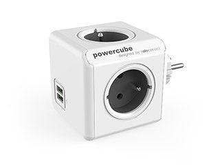 EAN 8718444085959 - Allocacoc PowerCube Original USB Type E base múltiple 4 salidas AC Interior Gris imagen 1