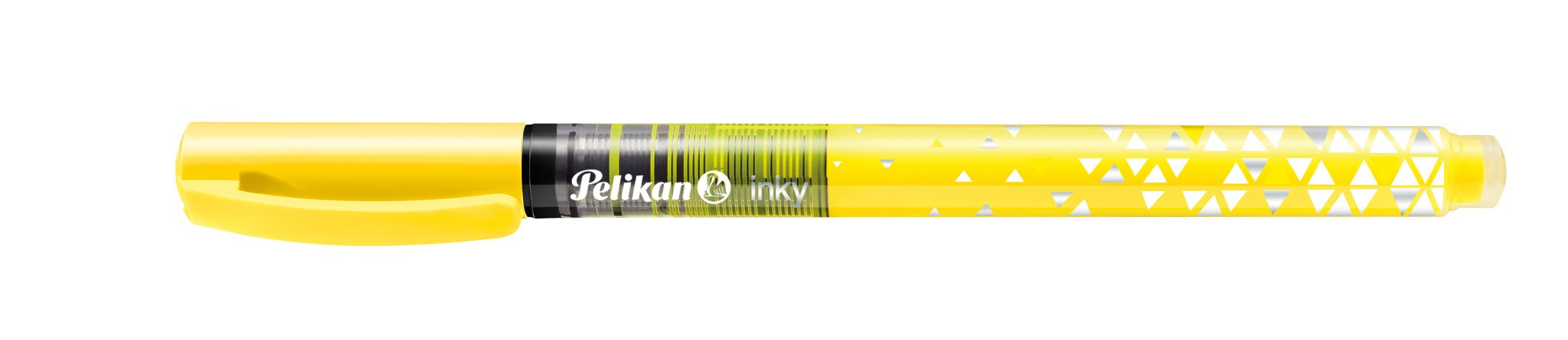 EAN 4012700100313 - Pelikan inky neon Bolígrafo cilíndrico Amarillo 10 pieza(s) imagen 3