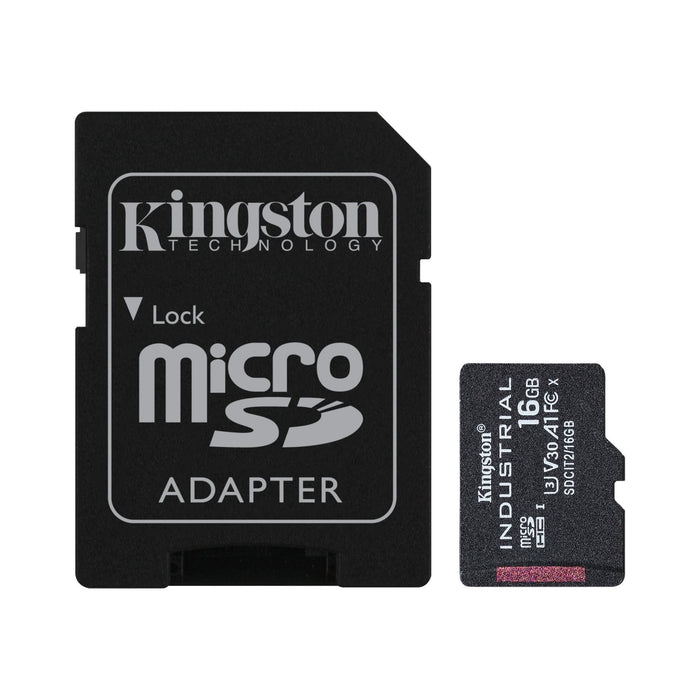 EAN 0740617321104 - Kingston Technology Industrial 16 GB MicroSDHC UHS-I Clase 10 imagen 1