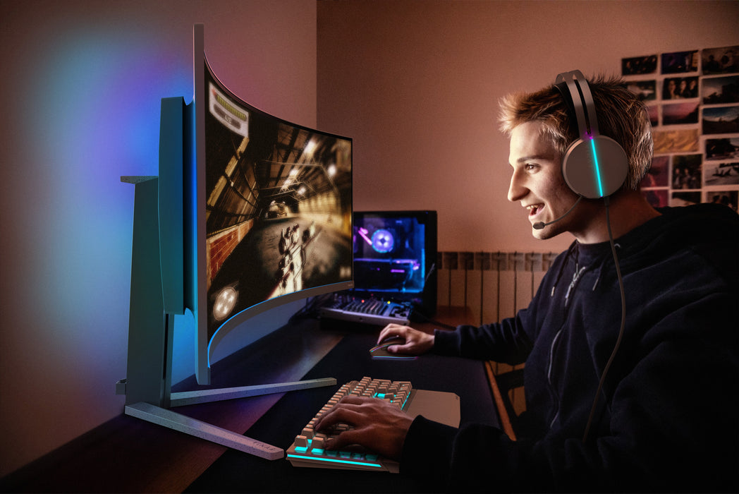 EAN 8712581803926 - Philips Evnia 8000 49M2C8900L/00 pantalla para PC 124,2 cm (48.9") 5120 x 1440 Pixeles Dual QHD QD-OLED B imagen 3