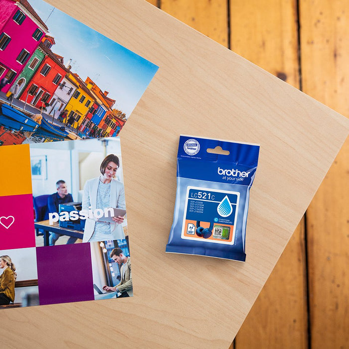 EAN 4977766839204 - Brother LC521C cartucho de tinta 1 pieza(s) Original Cian imagen 4
