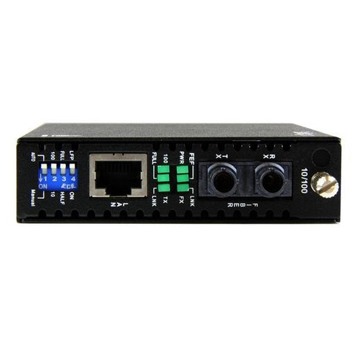 EAN 0065030846257 - StarTech.com ET90110ST2 convertidor de medio 200 Mbit/s 1310 nm Multimodo Negro imagen 2