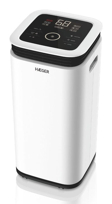EAN 5608475033193 - Haeger DE-D16.013A deshumidificador 2,2 L 46 dB 245 W Blanco imagen 1