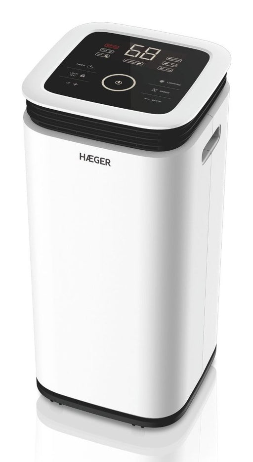 EAN 5608475033193 - Haeger DE-D16.013A deshumidificador 2,2 L 46 dB 245 W Blanco imagen 1