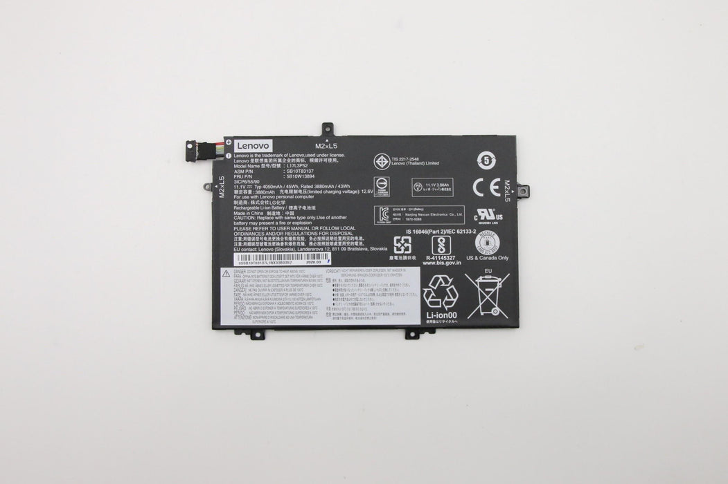EAN 5706998927156 - Lenovo 5B10W13894 refacción para laptop Batería imagen 1