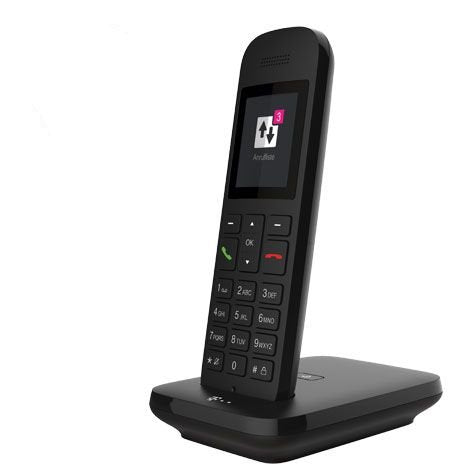 EAN 4897027122701 - Telekom Sinus 12 Teléfono analógico Identificador de llamadas Negro imagen 1