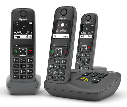 EAN 4250366863078 - Gigaset AE690A Teléfono DECT/analógico Identificador de llamadas Antracita imagen 2