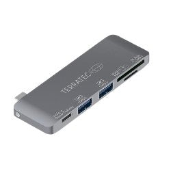EAN 4040895006172 - Terratec 283005 base para portátil y replicador de puertos USB 3.2 Gen 1 (3.1 Gen 1) Type-C Gris imagen 1