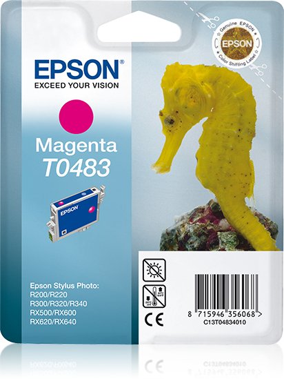 EAN 0010343603530 - Epson Seahorse T0483 cartucho de tinta 1 pieza(s) Original imagen 2