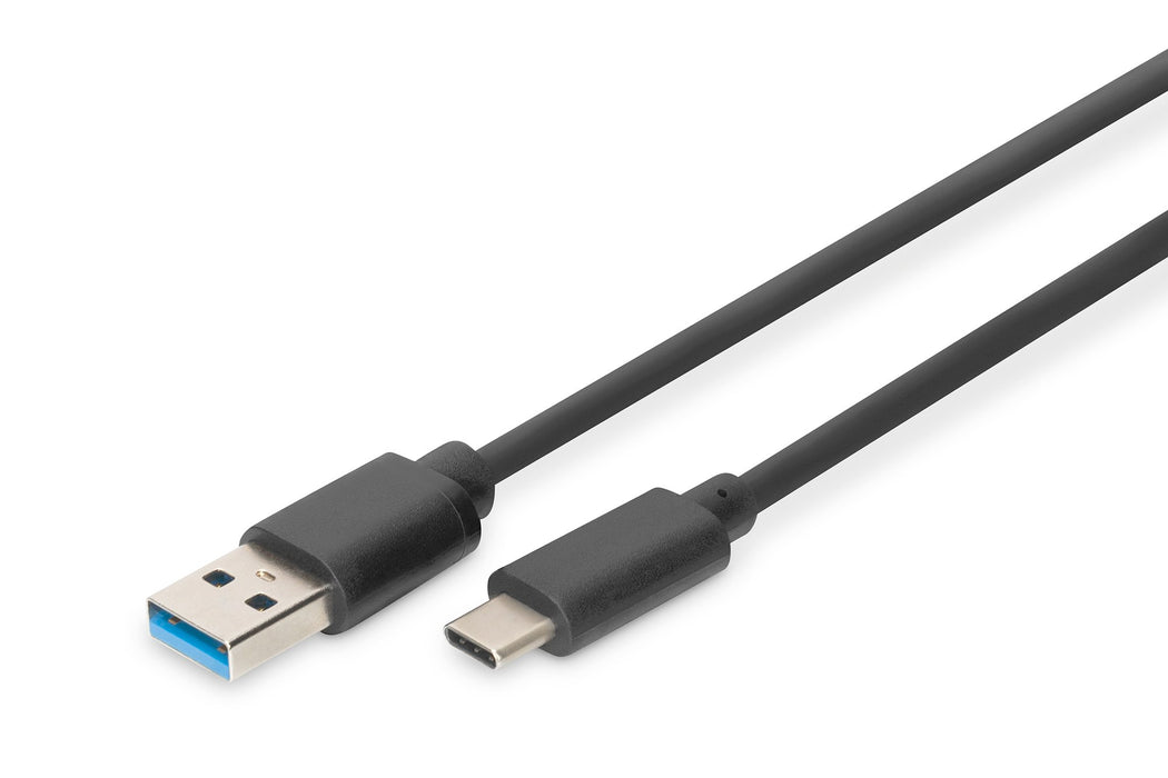 EAN 4016032383772 - Digitus DB-300136-010-S cable USB USB 3.2 Gen 1 (3.1 Gen 1) 1 m USB C USB A Negro imagen 1