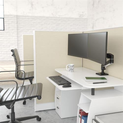 EAN 0698833091649 - Ergotron LX Pro Series 45-684-292 soporte para monitor 68,6 cm (27") Escritorio Negro imagen 3