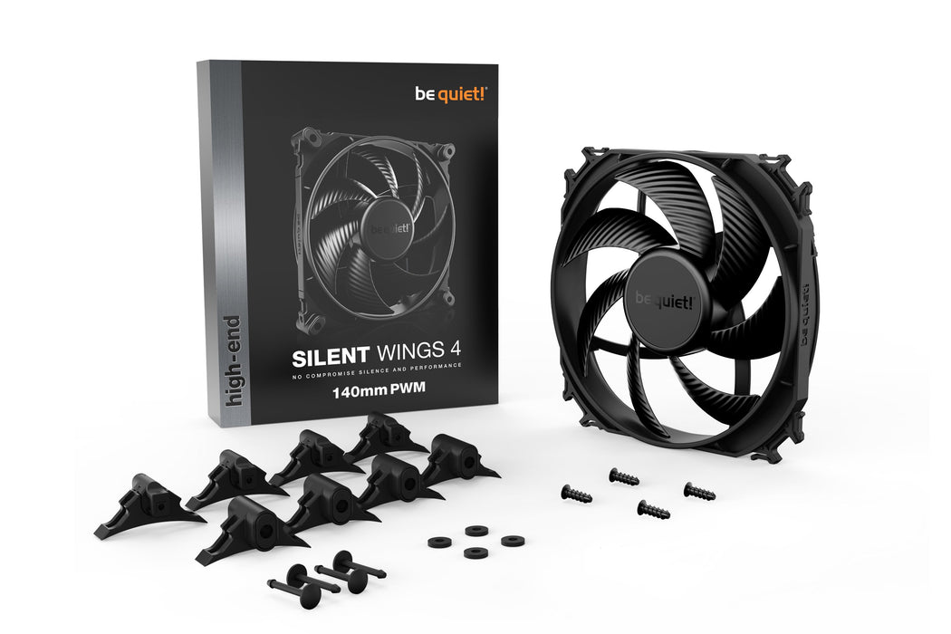 EAN 4260052188880 - be quiet! SILENT WINGS 4 | 140mm PWM Carcasa del ordenador Ventilador 14 cm Negro 1 pieza(s) imagen 4