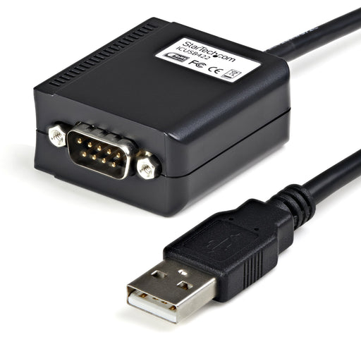 EAN 0065030836548 - StarTech.com ICUSB422 cambiador de género para cable DB9 M USB-A FM Negro imagen 1