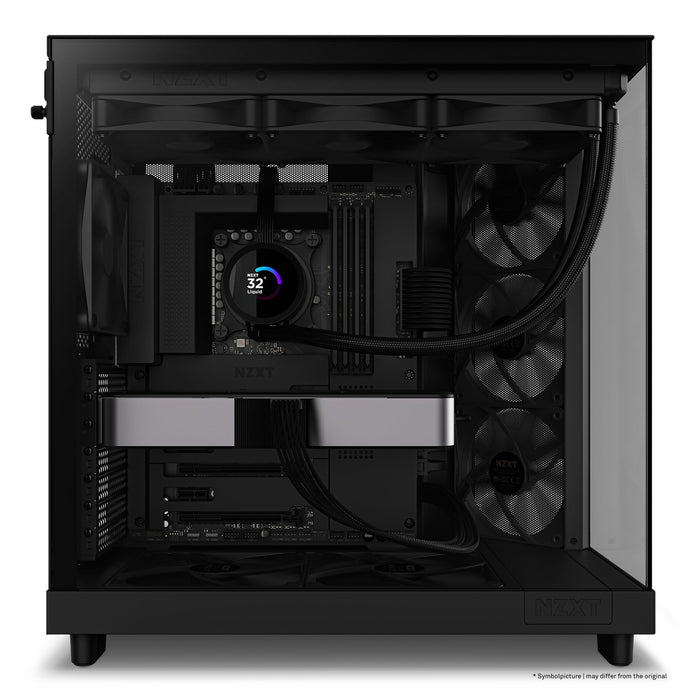 EAN 5056547204055 - NZXT H6 Flow Midi Tower Negro imagen 13