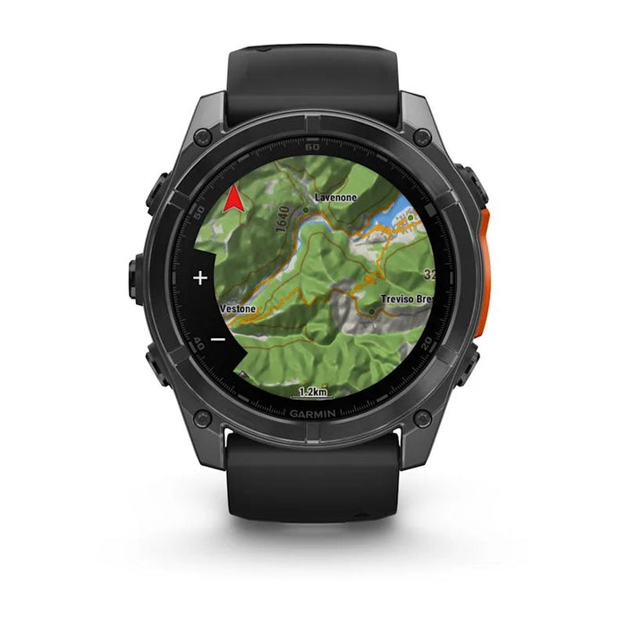 EAN 0753759338152 - Garmin Fenix 8 3,56 cm (1.4") AMOLED 51 mm Digital 454 x 454 Pixeles Pantalla táctil Gris Wifi GPS (satél imagen 6