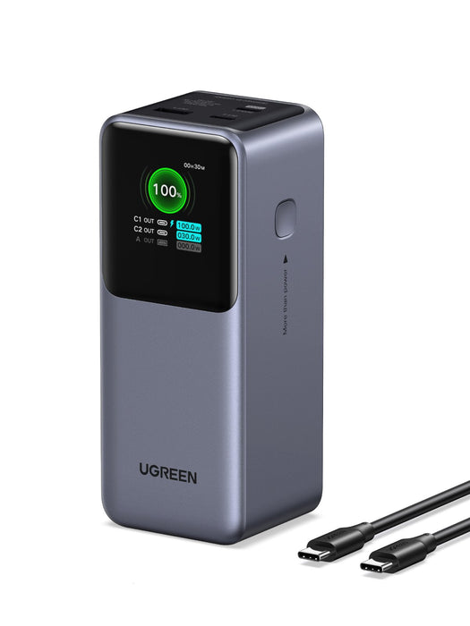 EAN 6941876242924 - Ugreen 20000mAh 130W Fast Charging Powerbank Litio Gris imagen 13