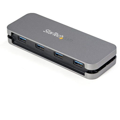 EAN 0065030883443 - StarTech.com HB30AM4AB hub de interfaz USB 3.2 Gen 1 (3.1 Gen 1) Type-A 5000 Mbit/s Negro, Gris imagen 2