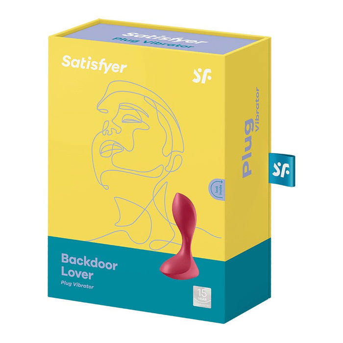 EAN 4061504004174 - Satisfyer Backdoor Lover Vibrador anal Rojo Silicio 1 pieza(s) imagen 3