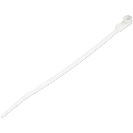 EAN 0065030890588 - StarTech.com CBMZTS10N6 presilla Brida reutilizable Nylon, Plástico Blanco 100 pieza(s) imagen 1