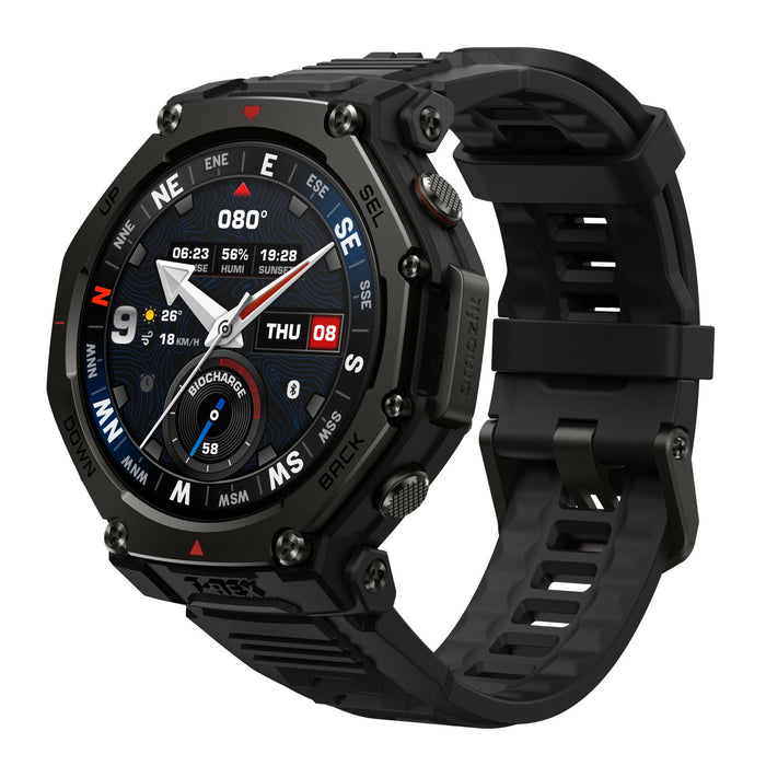 EAN 6972596109655 - Amazfit T-rex 3 Pro 3,35 cm (1.32") AMOLED 44 mm Digital 466 x 466 Pixeles Pantalla táctil Negro Wifi GPS imagen 1
