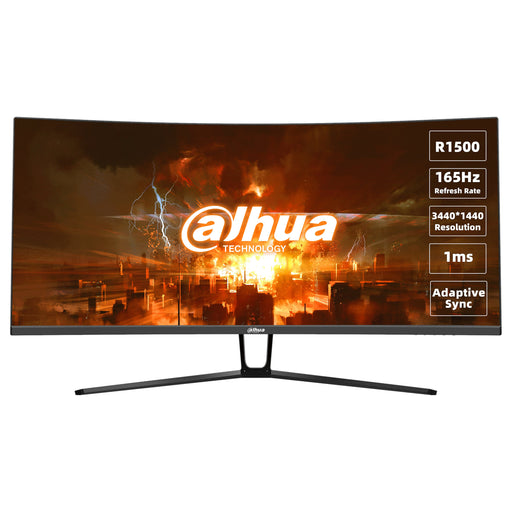 EAN 6923172557377 - Dahua Technology LM34-E330C pantalla para PC 86,4 cm (34") 3440 x 1440 Pixeles UltraWide Quad HD LCD Negr imagen 1