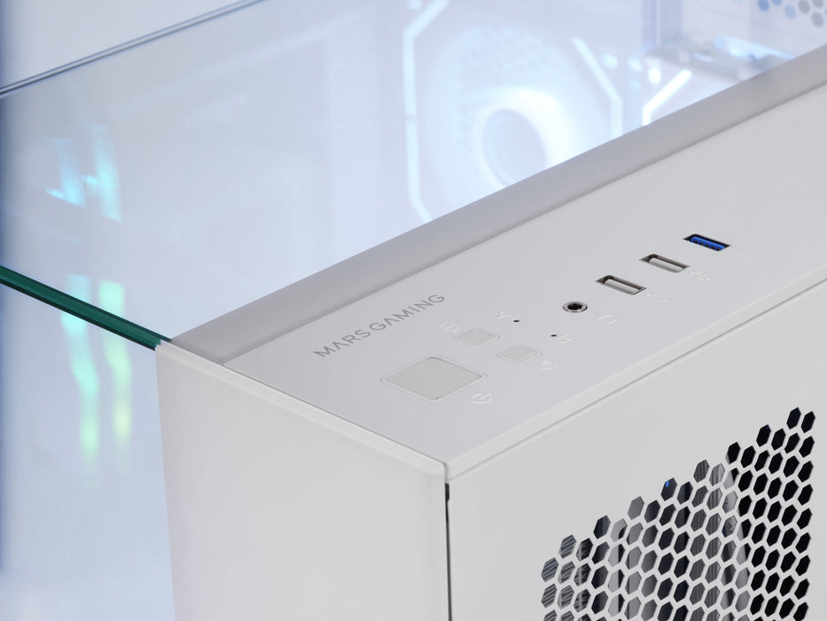 EAN 8435693109624 - Mars Gaming MCVISIONW carcasa de ordenador Midi Tower Blanco imagen 6