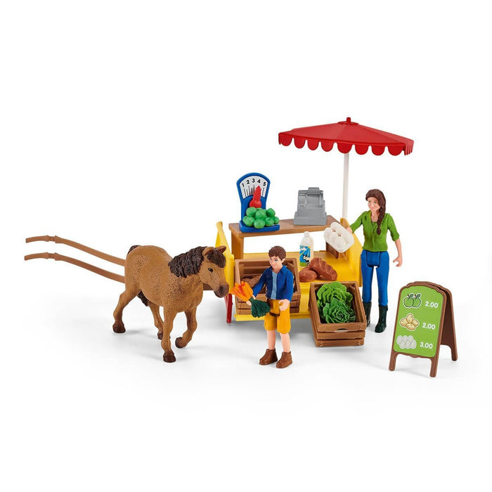 EAN 4059433383484 - schleich Vida en la Granja Sunny Day Mobile Farm Stand imagen 7