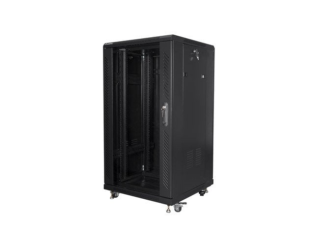 EAN 5901969424478 - Lanberg FF01-6622-12B armario rack 22U Rack o bastidor independiente Negro imagen 2