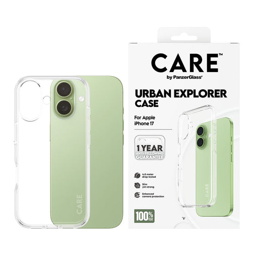 EAN 5715685026997 - PanzerGlass CARE by ® Flagship Case Transparent Urban Explorer w. Clear Frame iPhone 17 funda para teléfo imagen 2