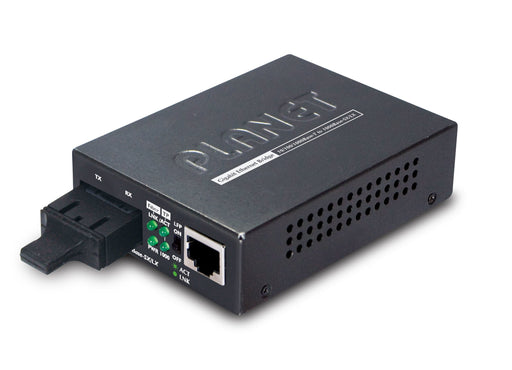 EAN 4711213686214 - PLANET GT-802S convertidor de medio 1000 Mbit/s 1310 nm Negro imagen 1
