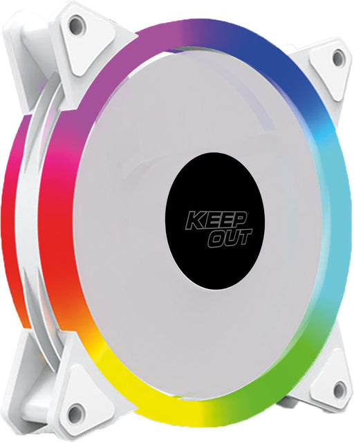 EAN 8435099534044 - KeepOut XFC-120SRW sistema de refrigeración para ordenador Carcasa del ordenador Ventilador 12 cm Negro imagen 1