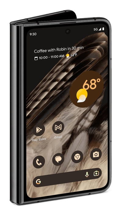 EAN 0840244703462 - Google Pixel Fold 19,3 cm (7.6") SIM doble 5G USB Tipo C 12 GB 256 GB 4821 mAh Negro imagen 1