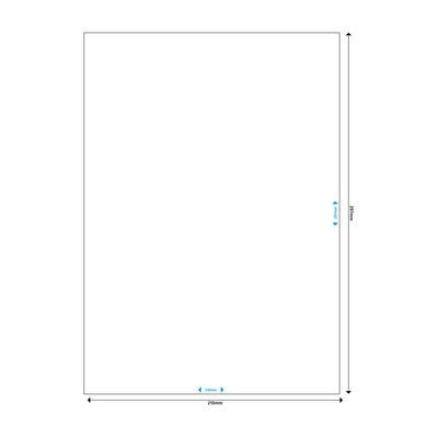 EAN 4260459612674 - MediaRange MRINK140 etiqueta autoadhesiva Permanente Blanco 50 pieza(s) imagen 3
