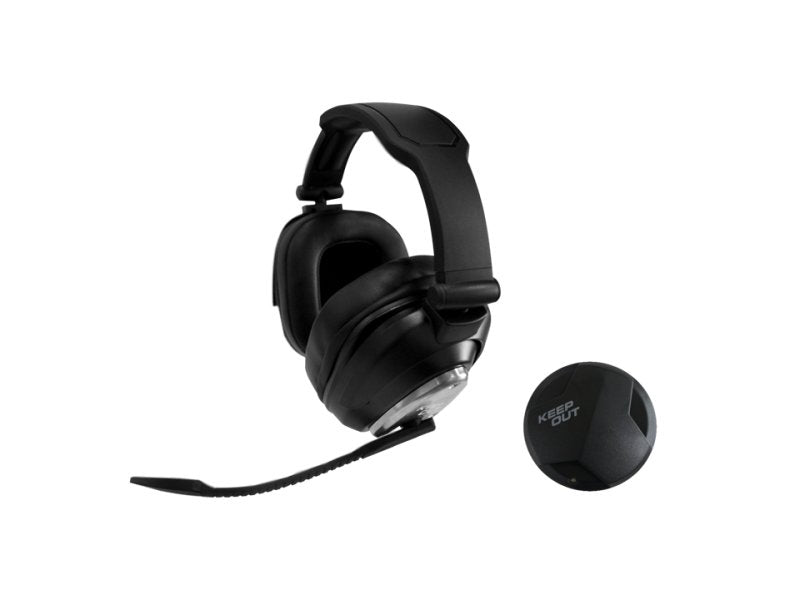 EAN 8435099525189 - KeepOut HXAIR auricular y casco Auriculares Inalámbrico Diadema Juego Negro, Plata imagen 2