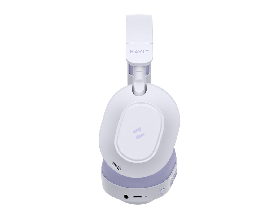 EAN 6939119081485 - Havit H668BT (Violet) Auriculares Inalámbrico y alámbrico Diadema Música/uso diario USB Tipo C Bluetooth  imagen 3