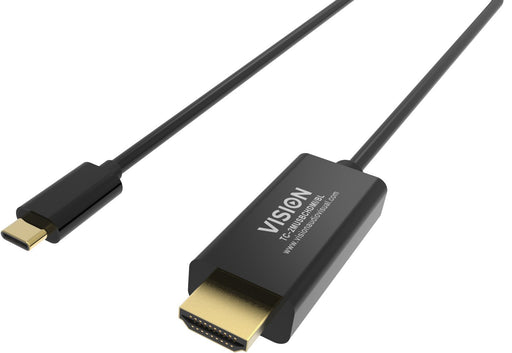 EAN 4911626000007 - Vision TC-2MUSBCHDMI-BL 2 m USB Tipo C HDMI tipo A (Estándar) Negro imagen 1