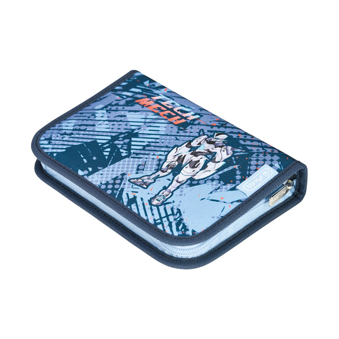 EAN 4008110396767 - Herlitz UltraLight Plus TechMech juego de mochila escolar Niño Poliéster Azul, Naranja imagen 13