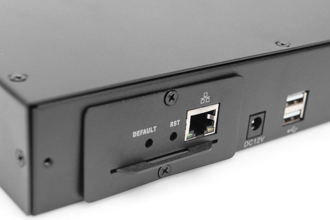 EAN 4016032447641 - Digitus DS-72217 interruptor KVM Montaje en rack Negro imagen 2