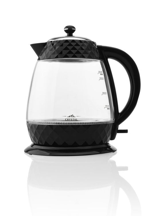 EAN 8590393325528 - Eta Crystal tetera eléctrica 1,7 L 2200 W Negro, Transparente imagen 1