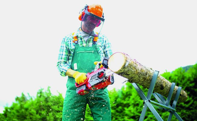 EAN 4006825608335 - Einhell GE-LC 18/25-1 Li Kit Negro, Rojo imagen 2