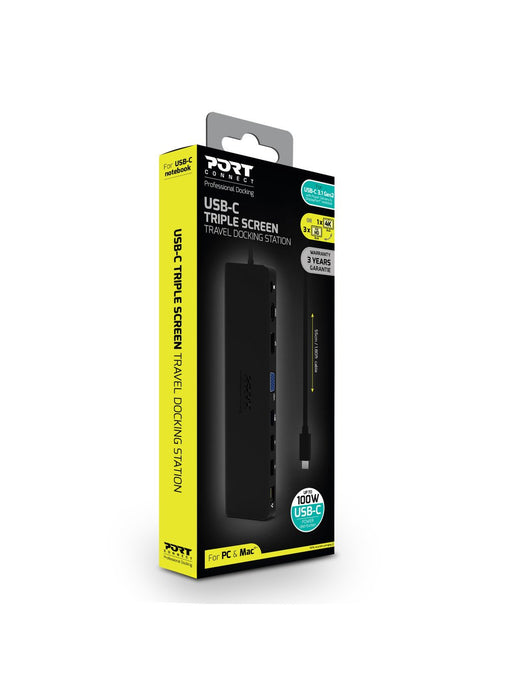 EAN 3567042030305 - Port Designs 901906-W base para portátil y replicador de puertos Alámbrico USB 3.2 Gen 2 (3.1 Gen 2) Type imagen 7