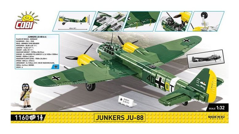 EAN 5902251057336 - COBI Junkers Ju 88 imagen 10