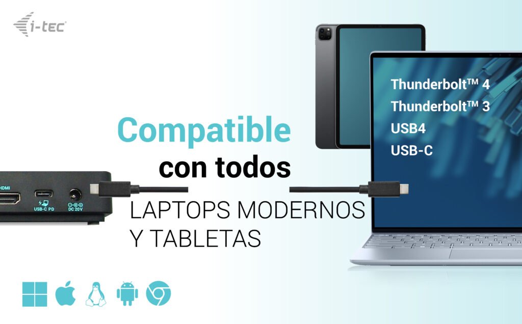 EAN 8595611706592 - i-tec C31TRIPLEDOCKPDPRO2 base para portátil y replicador de puertos Alámbrico USB 3.2 Gen 1 (3.1 Gen 1)  imagen 7